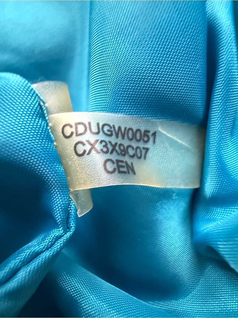 Calvin Klein Turquoise Blue Fit & Flare Dress Sleeveless Size 16W - Picture 8 of 9